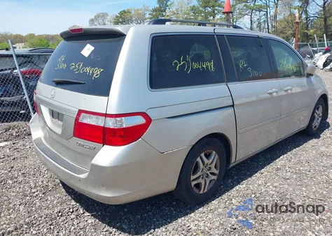 2005 Honda Odyssey Ex-L из США, поврежденный, VIN 5FNRL38695B425315